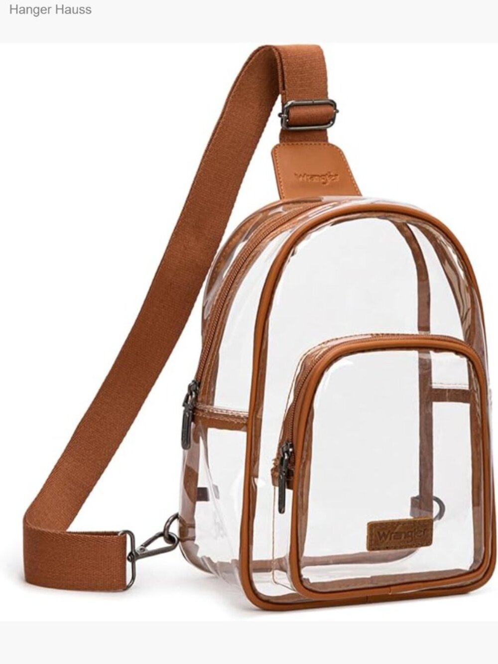 Clear Stadium Approved Crossbody Sling Bag for Sports Events Concerts